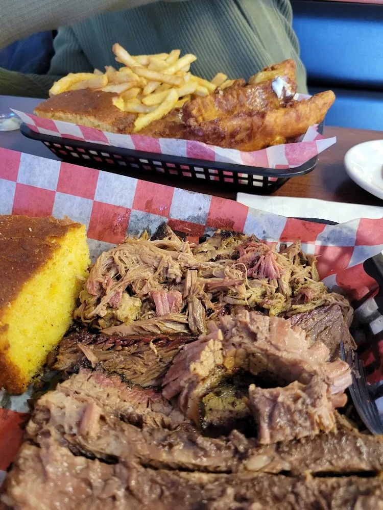 Pick Two Brisket Pulled Pork BBQ